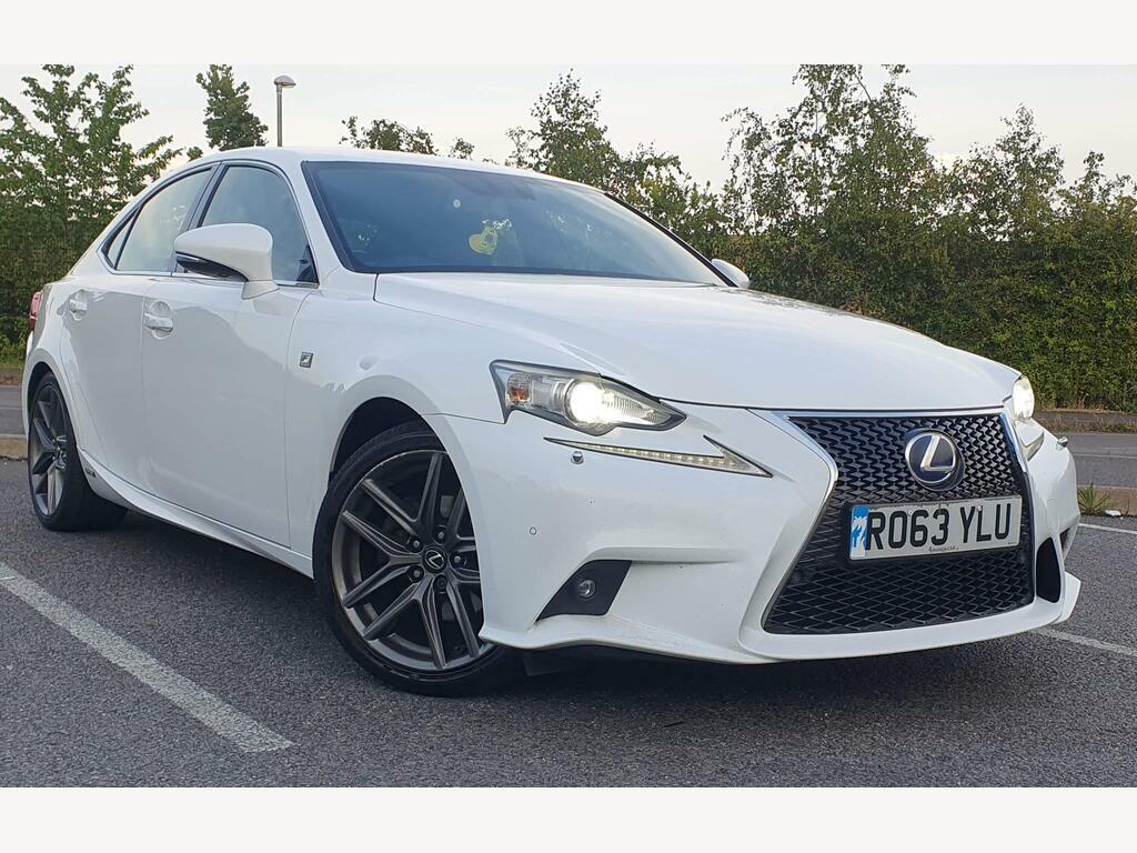 Lexus IS 2.5 300H F Sport E-cvt Euro 5 S S R063YLU White #6