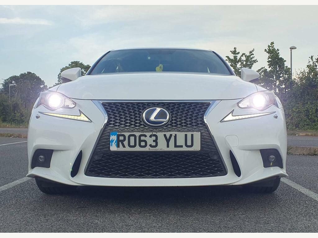 Lexus IS 2.5 300H F Sport E-cvt Euro 5 S S R063YLU White #5