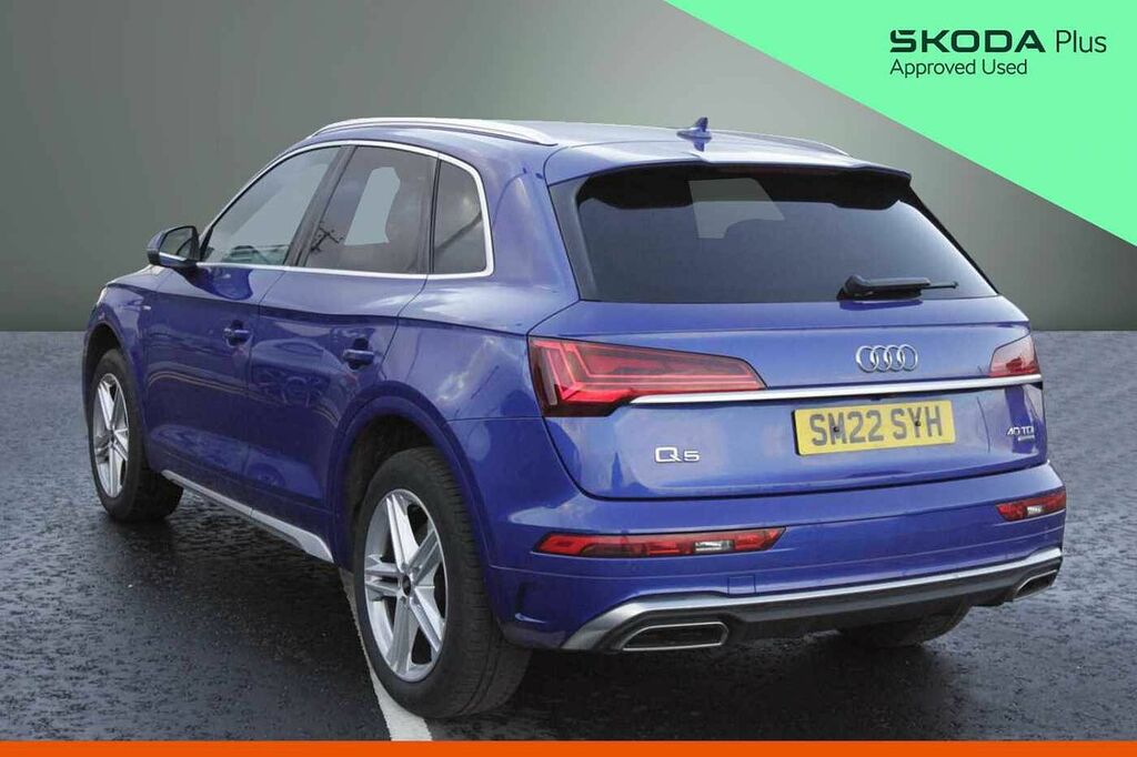 Audi Q5 Q5 S Line 40 Tdi Quattro 204 Ps S Tronic Comfort SM22SYH Blue #3