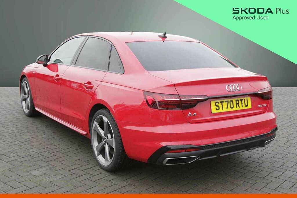Audi A4 A4 Black Edition 35 Tdi 163 Ps S Tronic ST70RTU Red #3