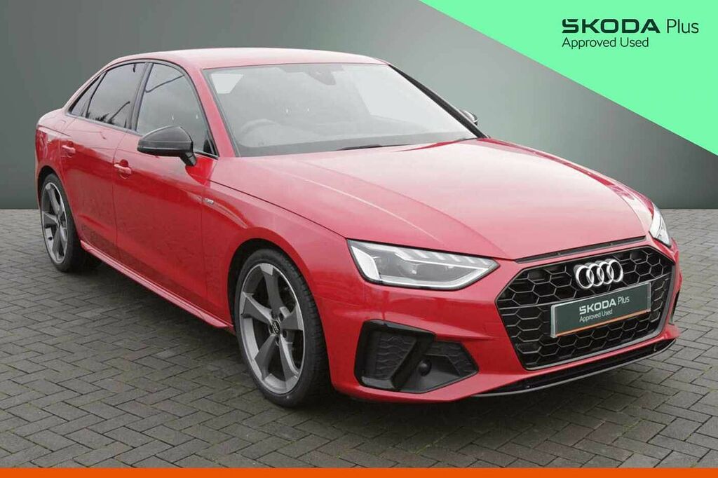 Audi A4 A4 Black Edition 35 Tdi 163 Ps S Tronic Red