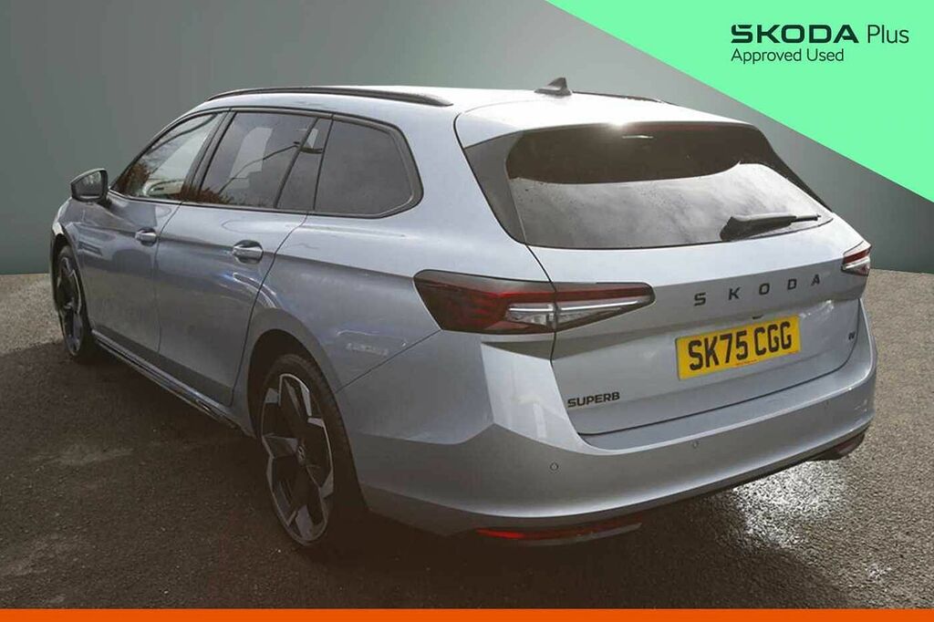 Skoda Superb 1.5 Tsi Iv Sportline Dsg SK75CGG Silver #3