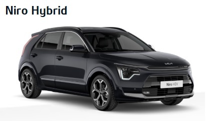 Kia Niro 3 Spec 1.6 Self Charging Hybrid Black