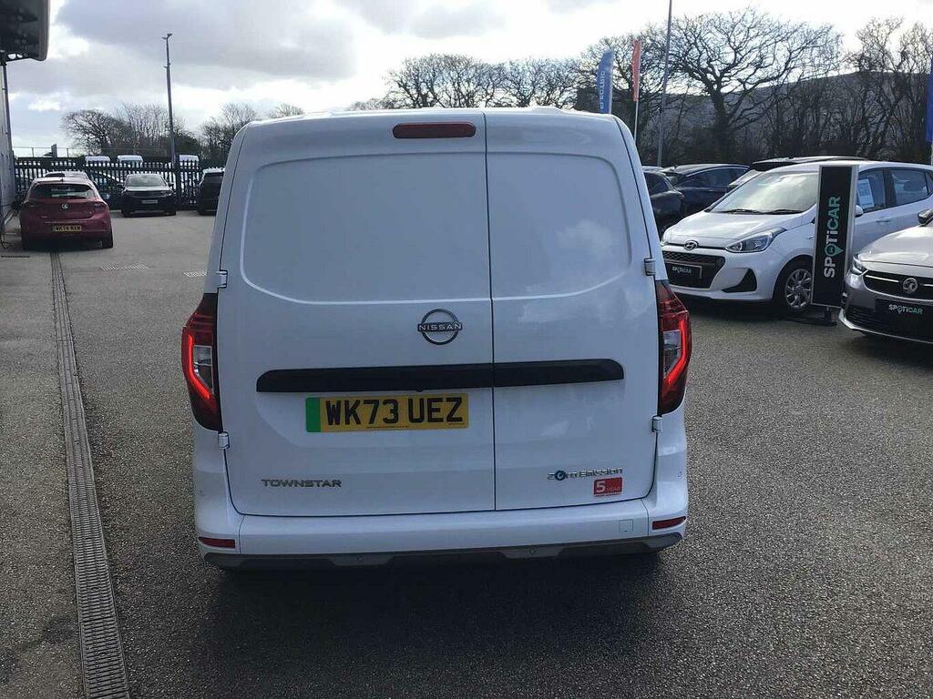 Nissan TOWNSTAR Townstare 122Hp 45Kwh L1 Tekna Panel Van White #4