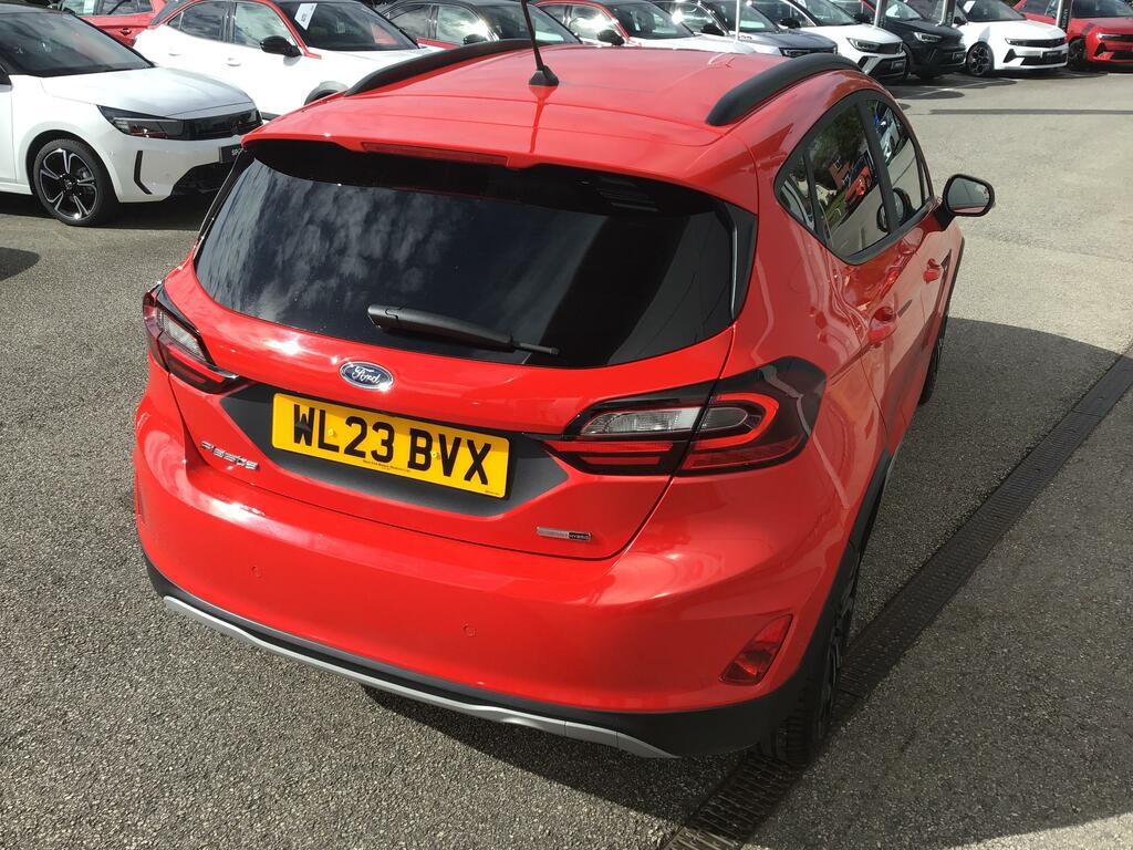 Ford Fiesta 1.0T Ecoboost Mhev Active X Edition Hatchback WL23BVX Red #3