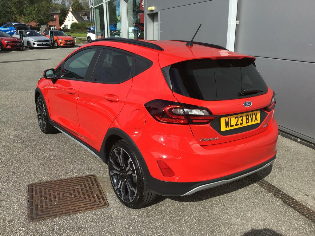 Ford Fiesta 1.0T Ecoboost Mhev Active X Edition Hatchback WL23BVX Red #4