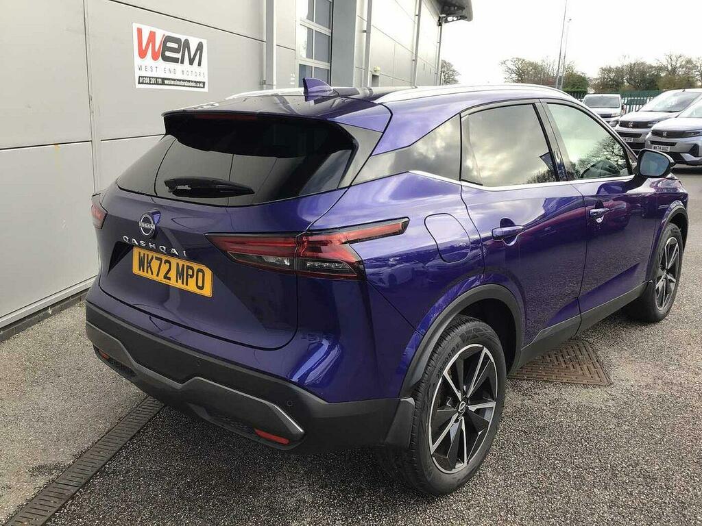 Nissan Qashqai 1.3 Dig-t Mh Tekna WK72MPO Blue #4