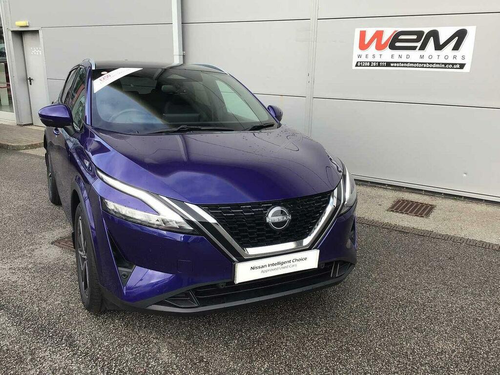 Nissan Qashqai 1.3 Dig-t Mh Tekna WK72MPO Blue #2