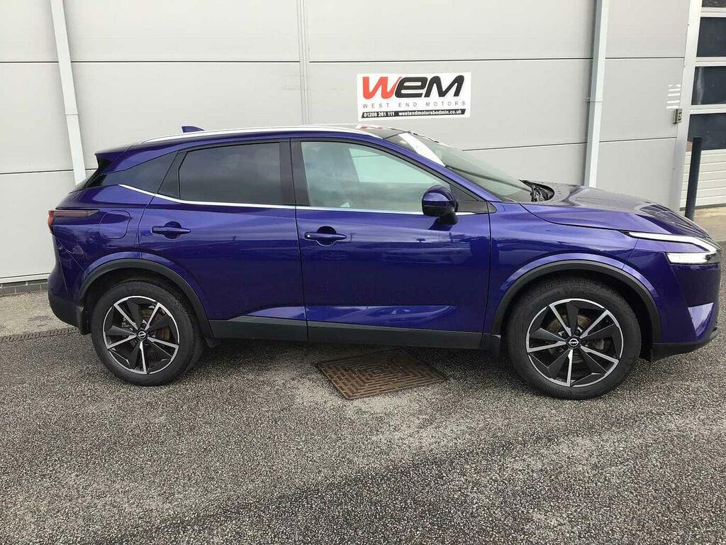 Nissan Qashqai 1.3 Dig-t Mh Tekna WK72MPO Blue #3
