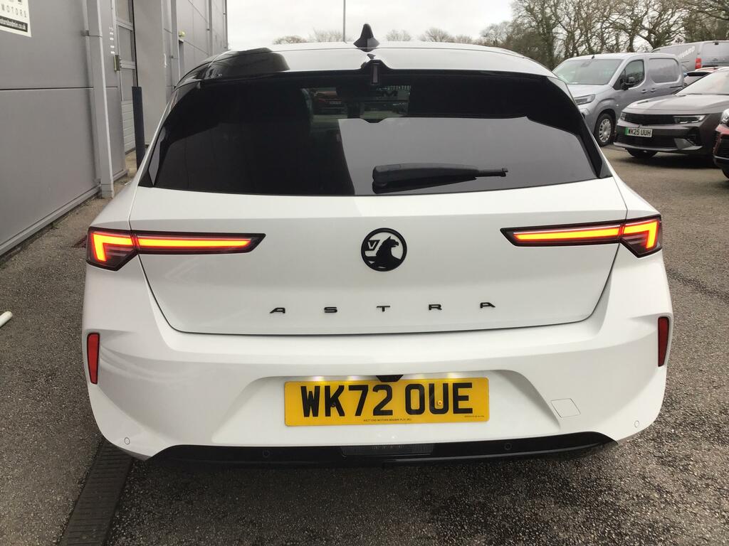 Vauxhall Astra 1.2 Turbo Gs Line Hatchback Euro WK72OUE White #5