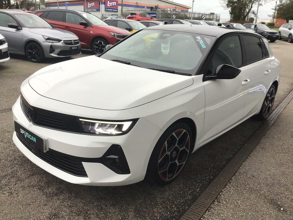 Vauxhall Astra 1.2 Turbo Gs Line Hatchback Euro WK72OUE White #3