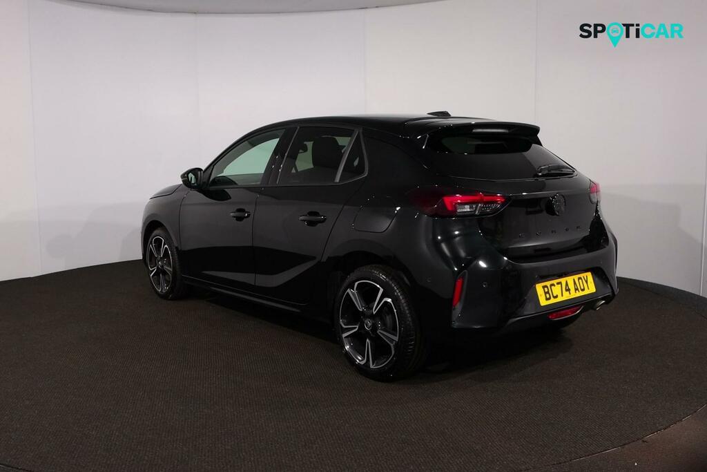 Vauxhall Corsa 1.2 Turbo Gs Hatchback Euro 6 S BC74AOY Black #5