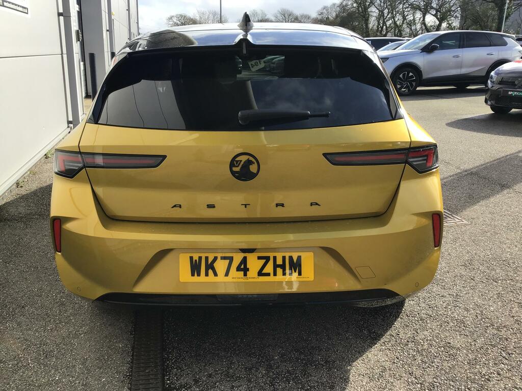 Vauxhall Astra 1.2 Turbo Gs Hatchback Euro 6 S WK74ZHM Yellow #6