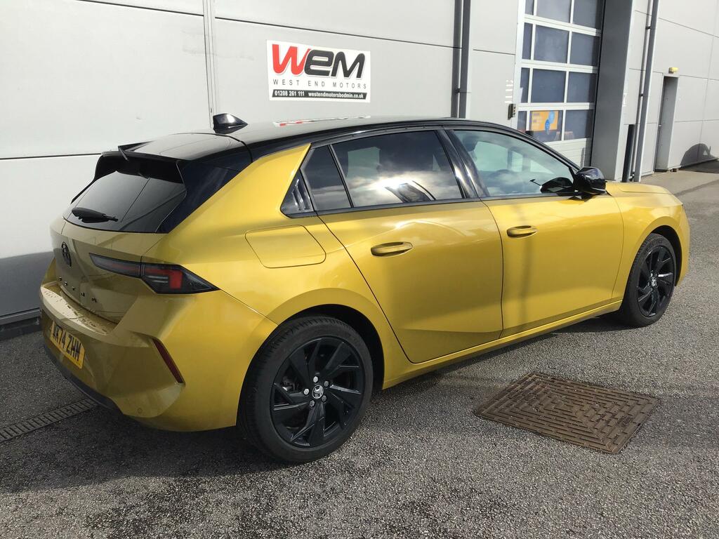 Vauxhall Astra 1.2 Turbo Gs Hatchback Euro 6 S WK74ZHM Yellow #5