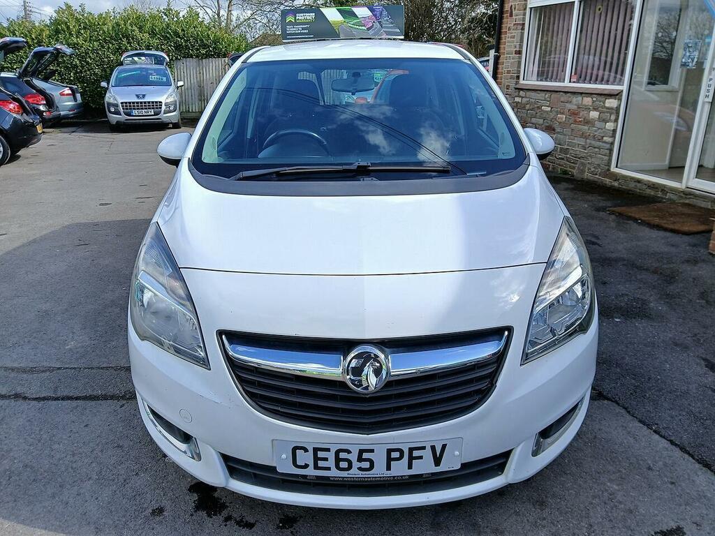 Vauxhall Meriva 1.4I Life Mpv Euro 6 100 Ps CE65PFV White #2