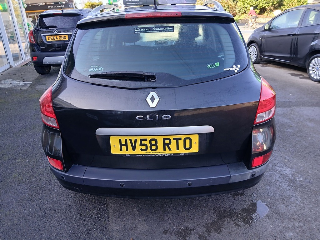 Renault Clio 1.2 16V Dynamique Sport Tourer Black #6