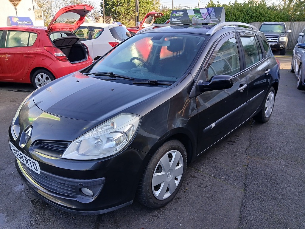 Renault Clio 1.2 16V Dynamique Sport Tourer Black #3