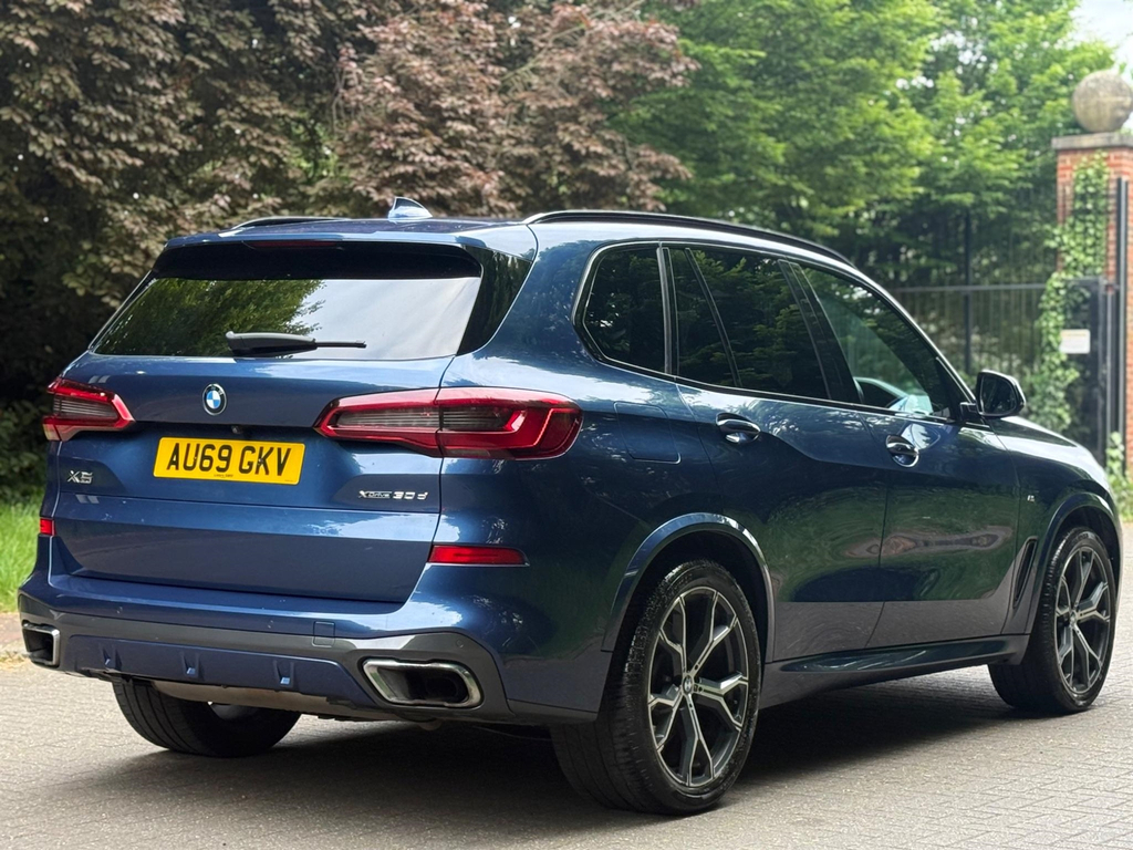BMW X5 2019 3.0 30D M Sport Xdrive Euro 6 Ss AU69GKV Blue #6