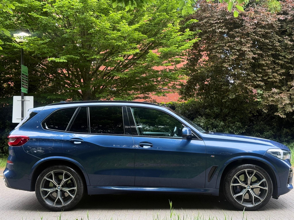 BMW X5 2019 3.0 30D M Sport Xdrive Euro 6 Ss AU69GKV Blue #5