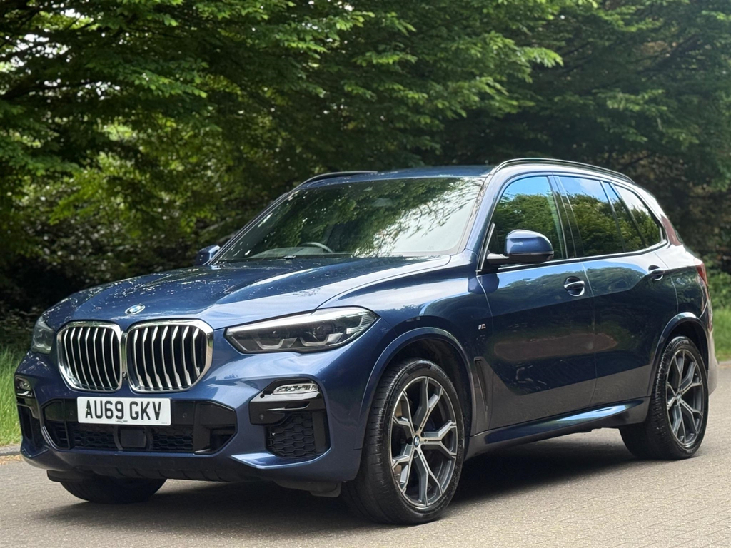 BMW X5 2019 3.0 30D M Sport Xdrive Euro 6 Ss AU69GKV Blue #2