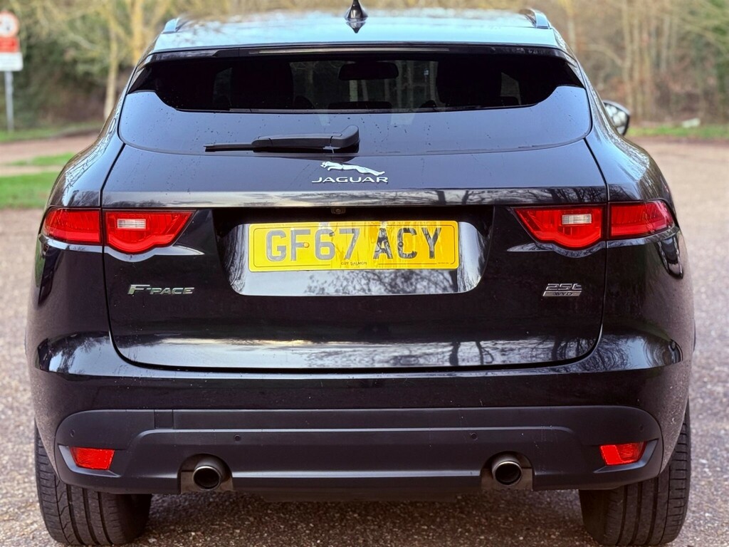 Jaguar F-Pace 2017 2.0 P250i R-sport Awd Euro 6 Ss GF67ACY Black #6