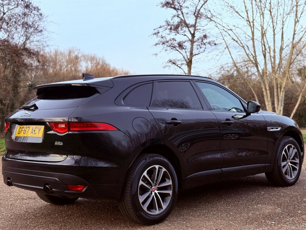Jaguar F-Pace 2017 2.0 P250i R-sport Awd Euro 6 Ss GF67ACY Black #5
