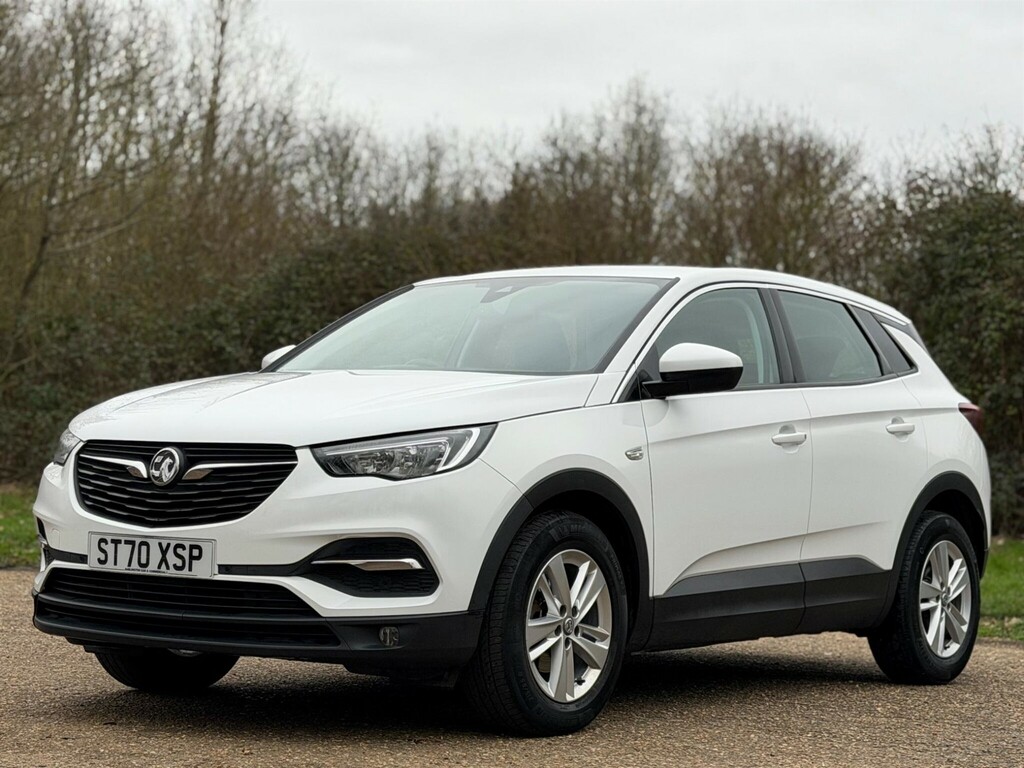 Vauxhall Grandland X 2021 1.2 Turbo Se Premium Euro 6 Ss White #4