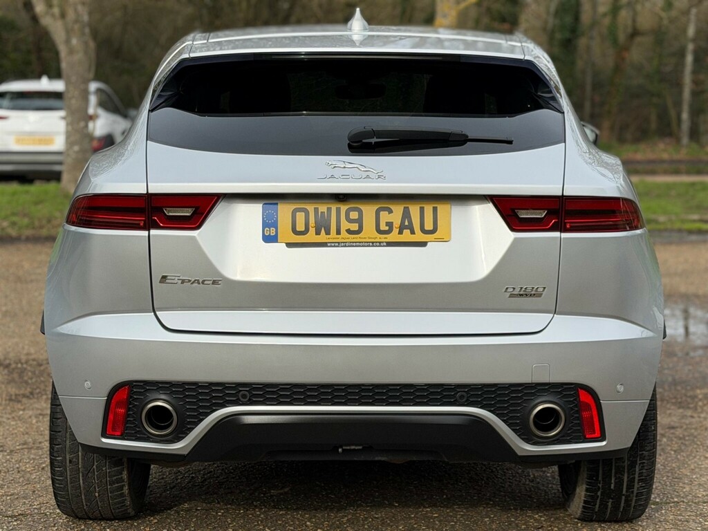 Jaguar E-Pace 2019 2.0 D180 R-dynamic Hse Suv Aw OW19GAU Silver #6