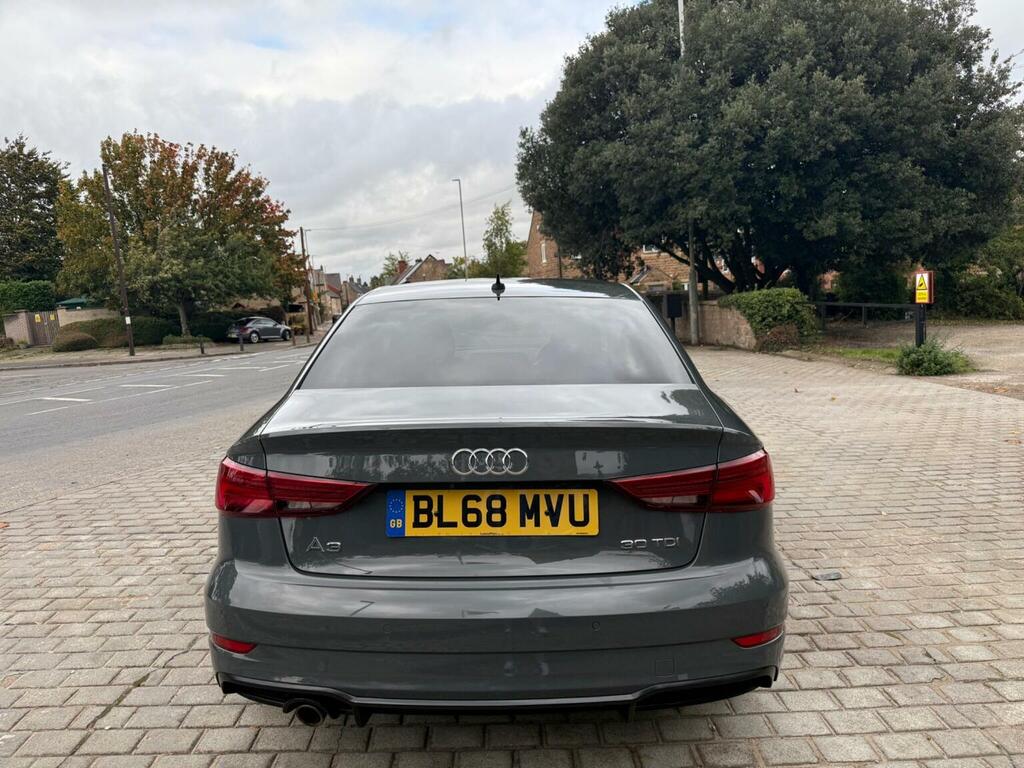 Audi A3 1.6 Tdi 30 Black Edition S Tronic Euro 6 Ss BL68MVU Grey #6
