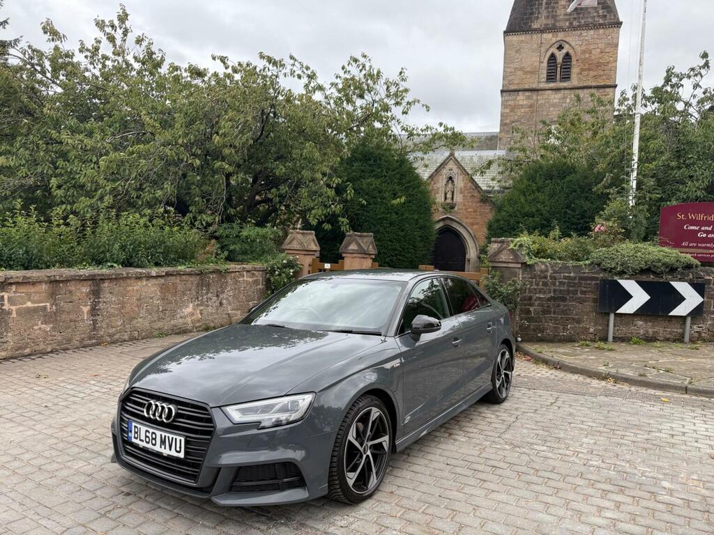 Audi A3 1.6 Tdi 30 Black Edition S Tronic Euro 6 Ss Grey