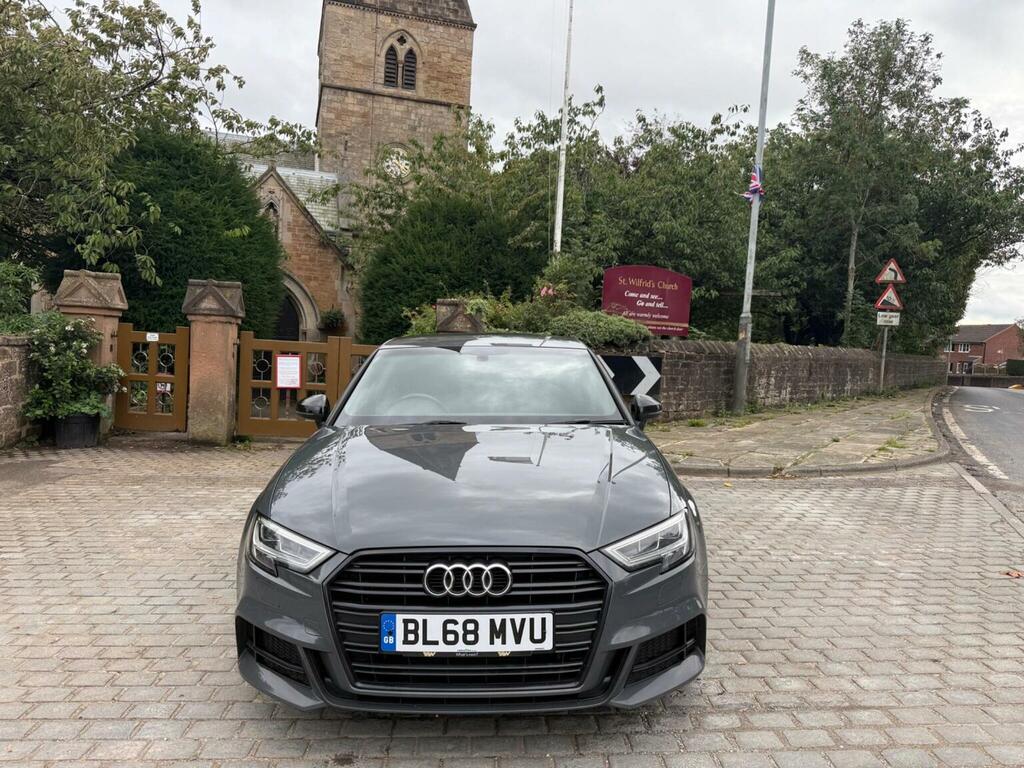 Audi A3 1.6 Tdi 30 Black Edition S Tronic Euro 6 Ss BL68MVU Grey #3