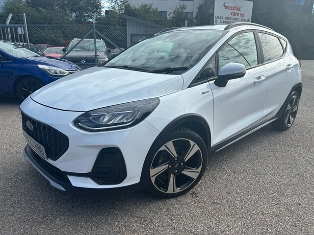 Ford Fiesta 1.0T Ecoboost Mhev Active Hatchback Hyb White