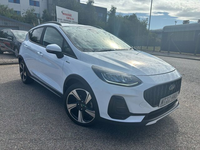 Ford Fiesta 1.0T Ecoboost Mhev Active Hatchback Hyb White #6