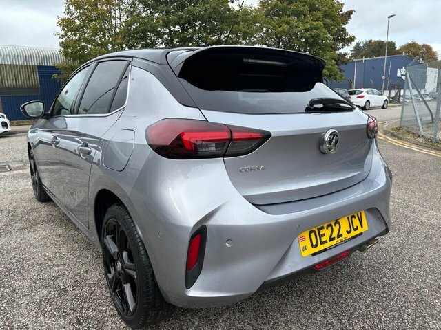 Vauxhall Corsa 1.2 Turbo Ultimate Hatchback Euro OE22JCV Grey #4
