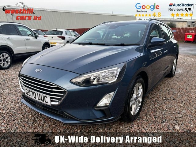 Ford Focus 1.0T Ecoboost Zetec Estate Euro 6 Blue