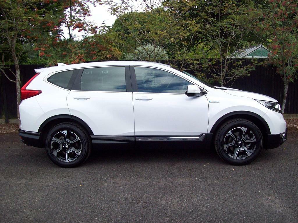 Honda Cr-V 2.0 H I-mmd Se Ecvt 4Wd Euro 6 S S White #4