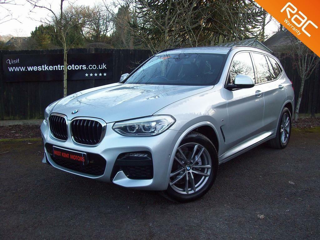 BMW X3 2.0 20D M Sport Xdrive Euro 6 S S Silver