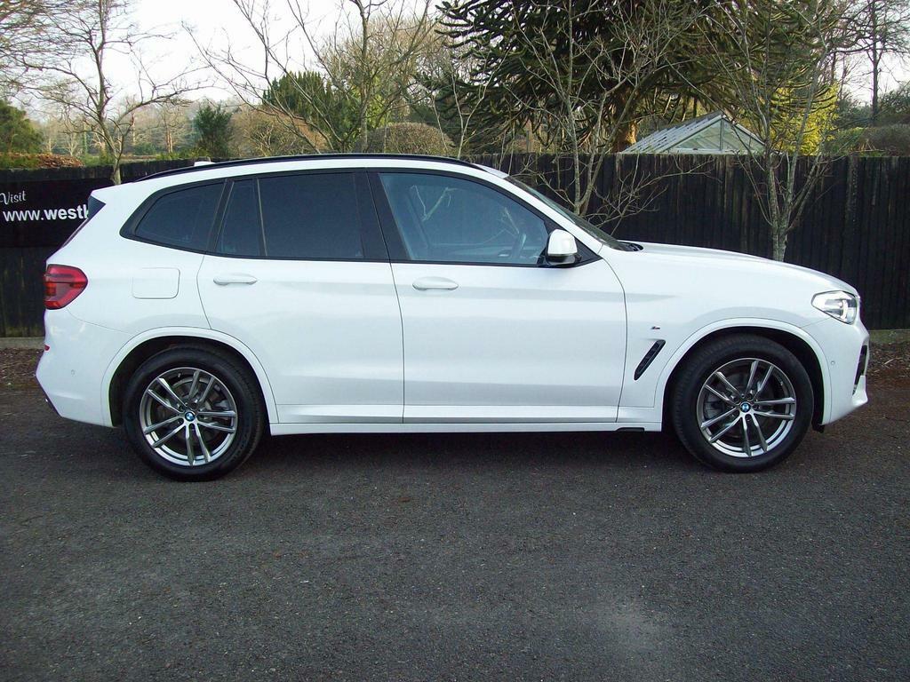 BMW X3 2.0 20D M Sport Xdrive Euro 6 S S White #5