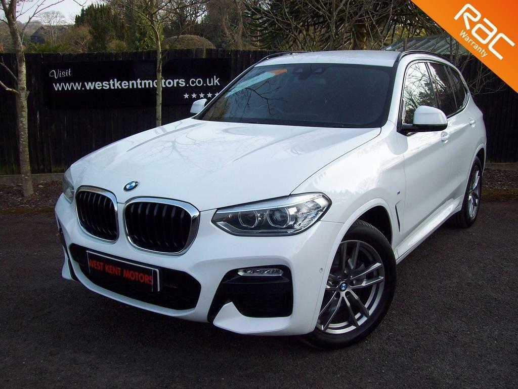 BMW X3 2.0 20D M Sport Xdrive Euro 6 S S White