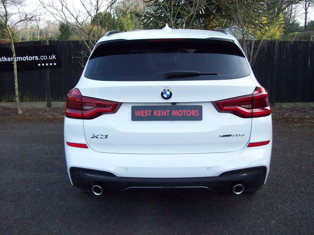 BMW X3 2.0 20D M Sport Xdrive Euro 6 S S White #4