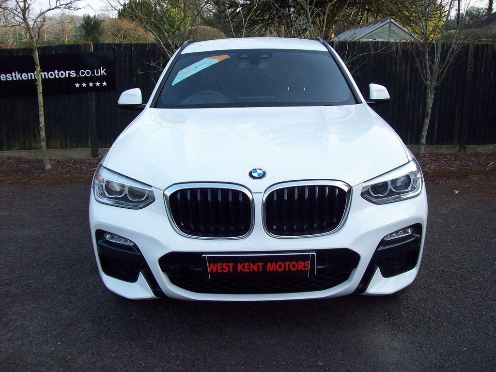 BMW X3 2.0 20D M Sport Xdrive Euro 6 S S White #6