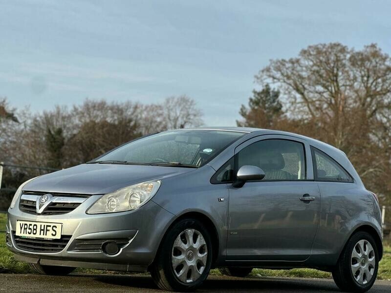 Vauxhall Corsa 1.2I 16V Club Ac Hatchback YR58HFS Silver #4