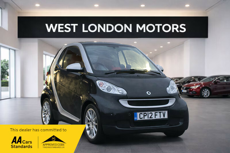 Smart Fortwo Coupe 1.0 Mhd Passion Softtouch Euro 5 S S Coupe P Black