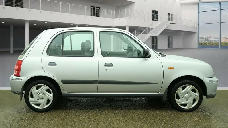 Nissan Micra Se Silver #6