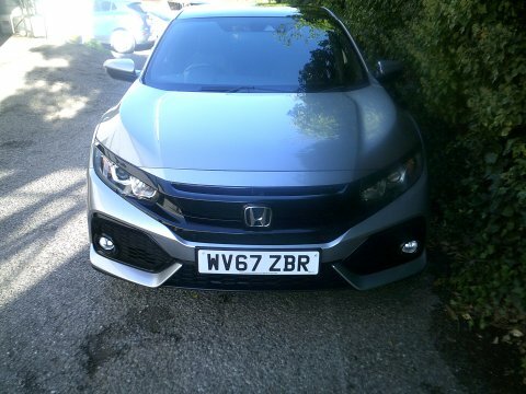 Honda Civic 2017 67 Vtec WV67ZBR Silver #5