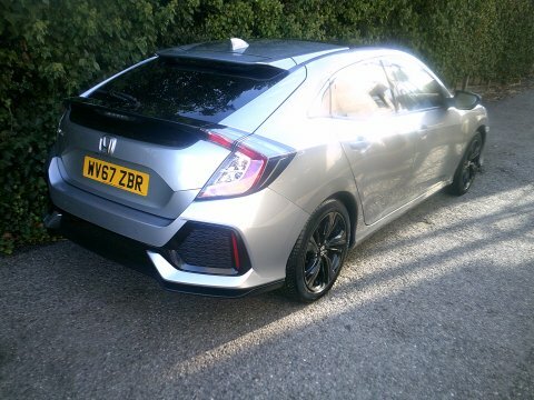 Honda Civic 2017 67 Vtec WV67ZBR Silver #2