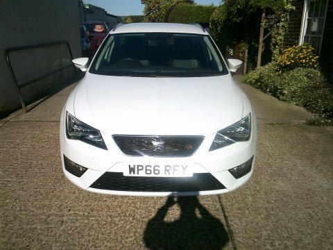 Seat Leon 2016 66 Ecotsi White #5