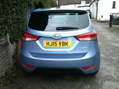 Hyundai Ix20 2015 15 Style Blue #5
