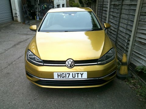 Volkswagen Golf 2017 17 Se HG17UTY Yellow #5
