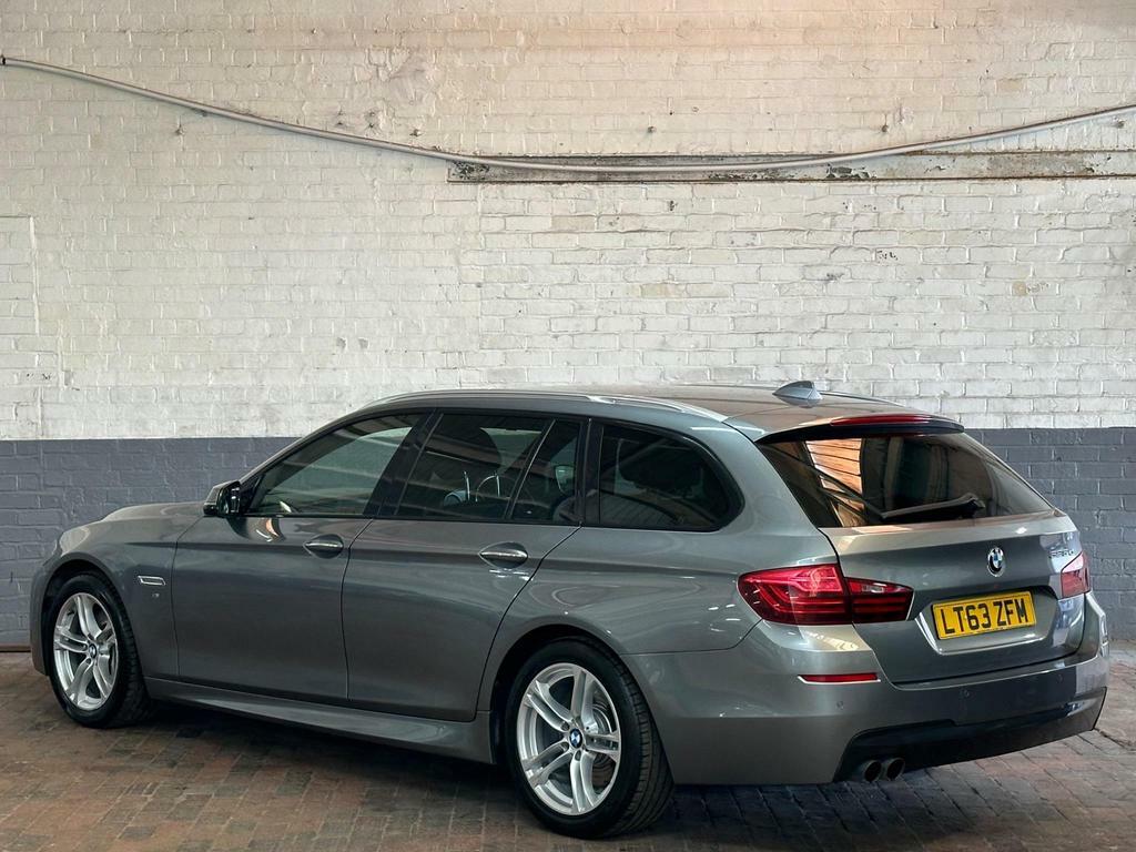 BMW 5 Series 2.0 525D M Sport Touring Euro 6 S S LT63ZFM Grey #5